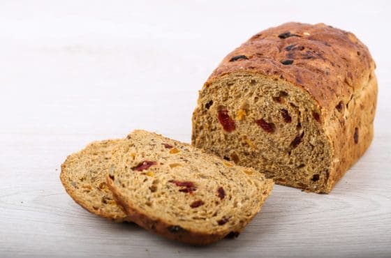 Multiseed Apricot and Cranberry Loaf