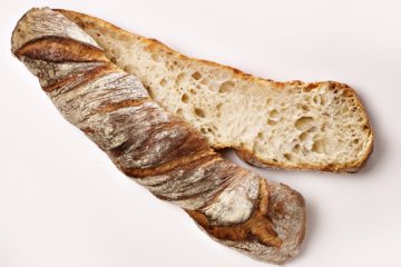 Twisted Bread with Durum Sourdough