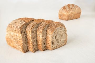 Brown Tin Bread with Wheat Sourdough